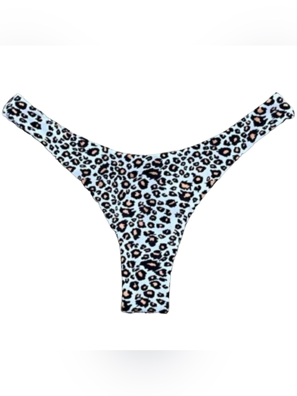 NEW LAHANA CHEETAH LEOPARD BRAZILIAN BIKINI SWIMSUIT SWIM BOTTOMS MEDIUM